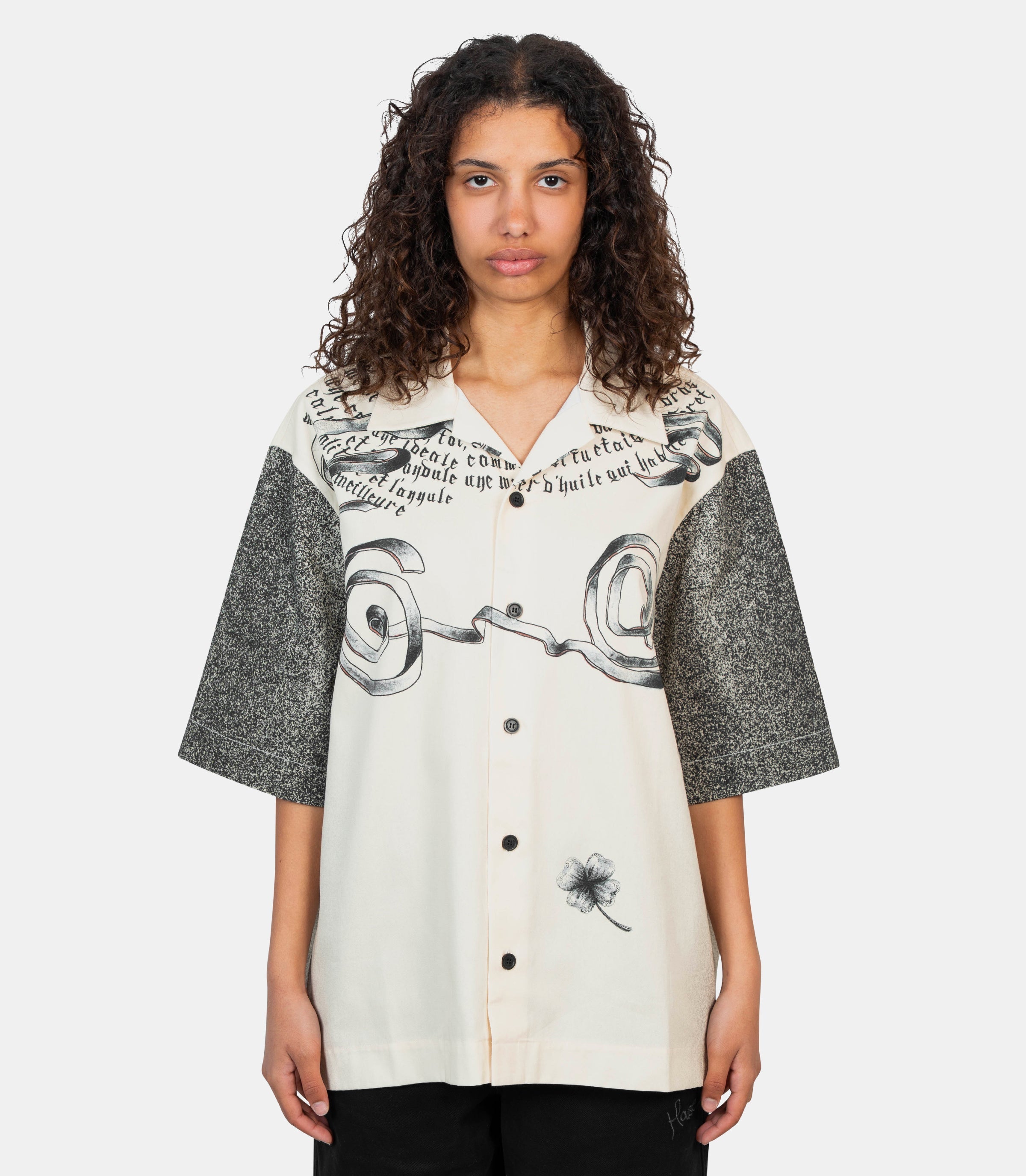 Chemise manches courtes print "tattoo" - 25/34 - U - CH098 - D504 - 030030 - S - Jean paul gaultier