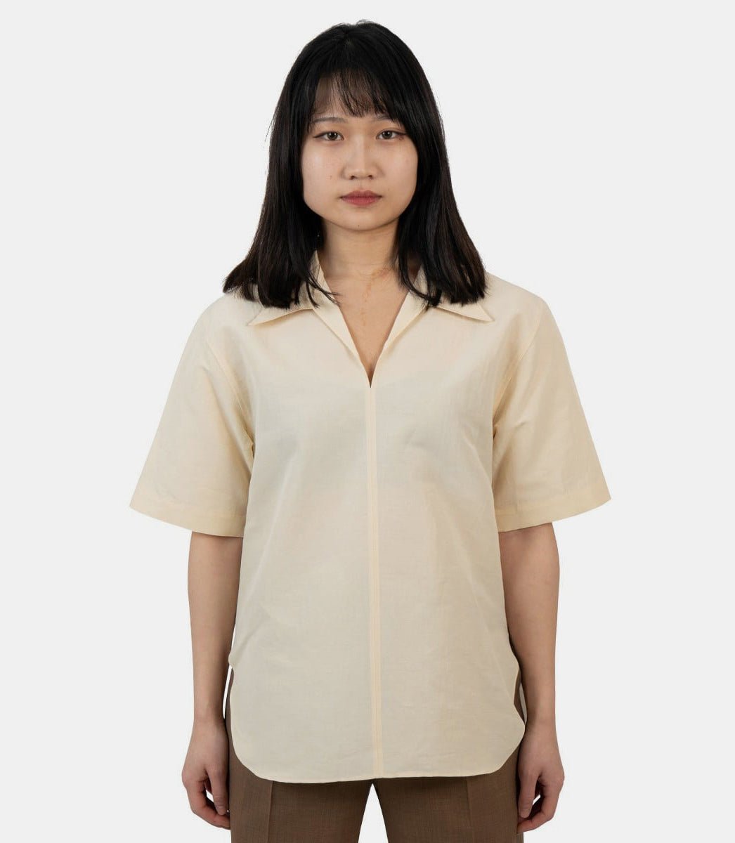 Chemise manches courtesA23SS04LW - ECRU - SS23 - 0Auralee