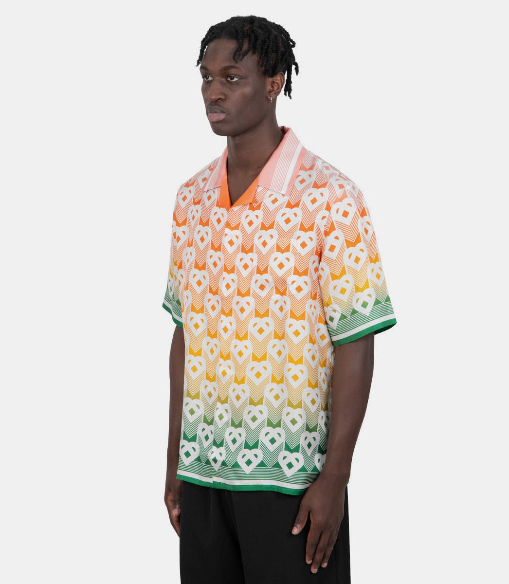 Chemise monogramme coeurMS24 - SH - 003 - 08 - SS24 - SCasablanca