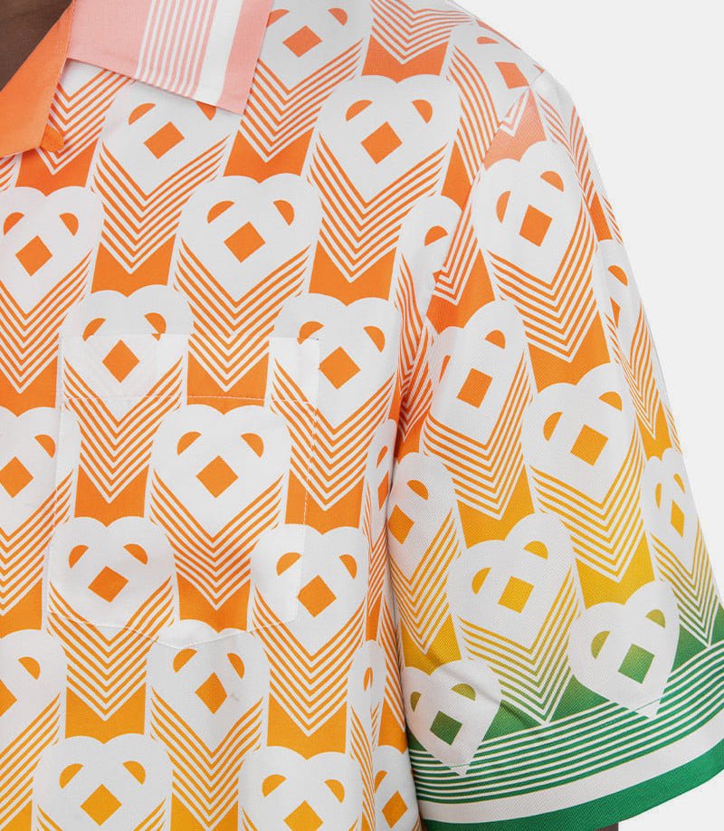 Chemise monogramme coeurMS24 - SH - 003 - 08 - SS24 - SCasablanca