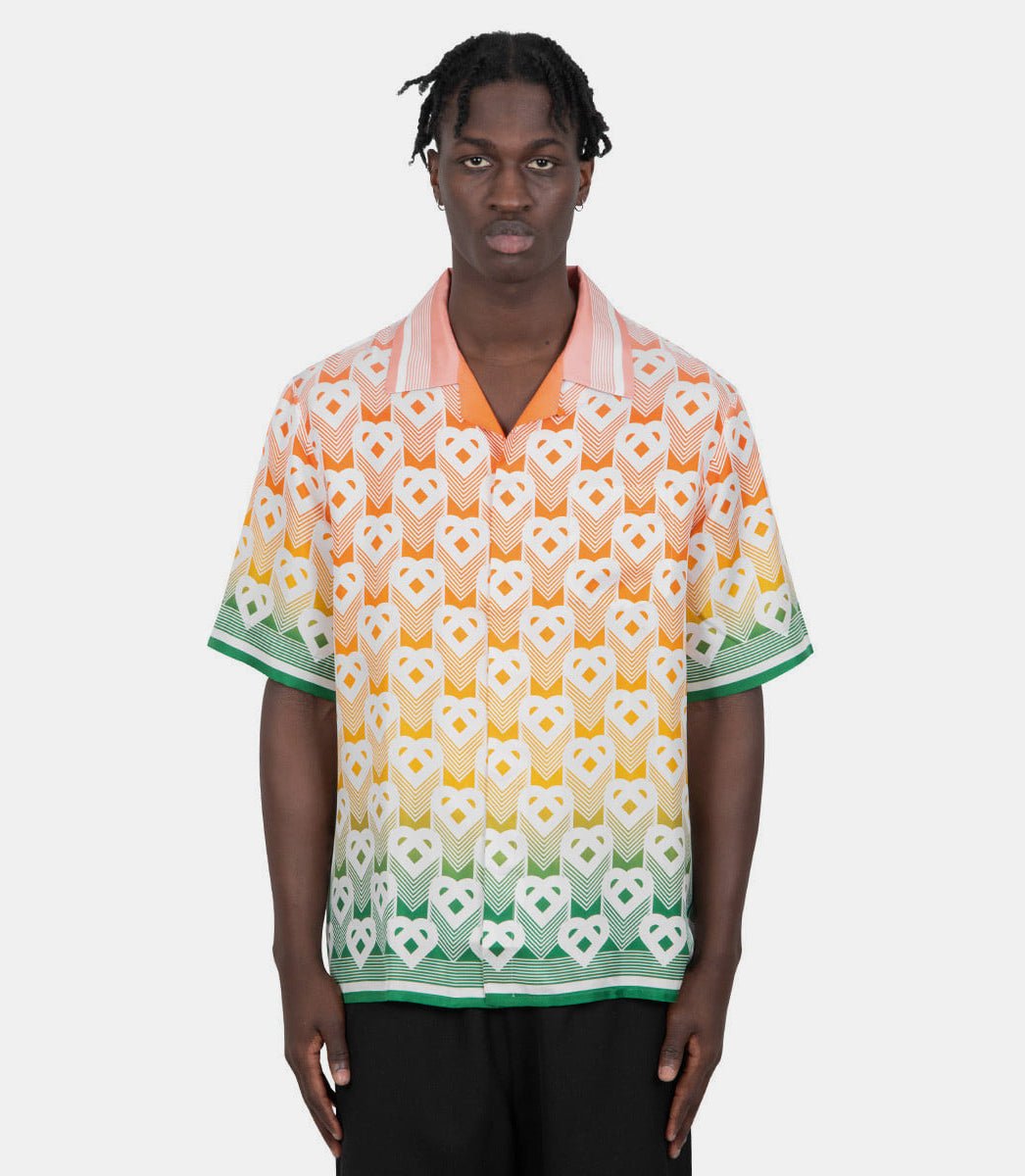 Chemise monogramme coeurMS24 - SH - 003 - 08 - SS24 - SCasablanca
