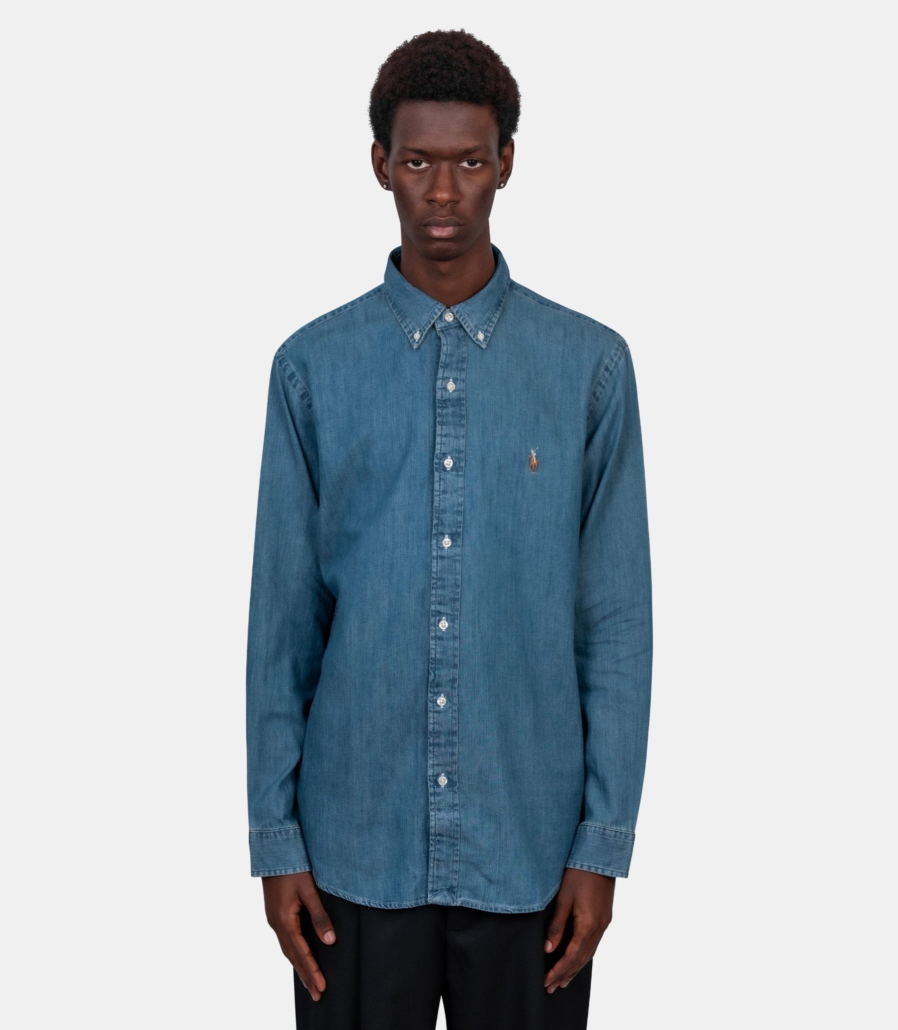 Chemise oxford manches longues - 710792043001-S - Polo ralph lauren