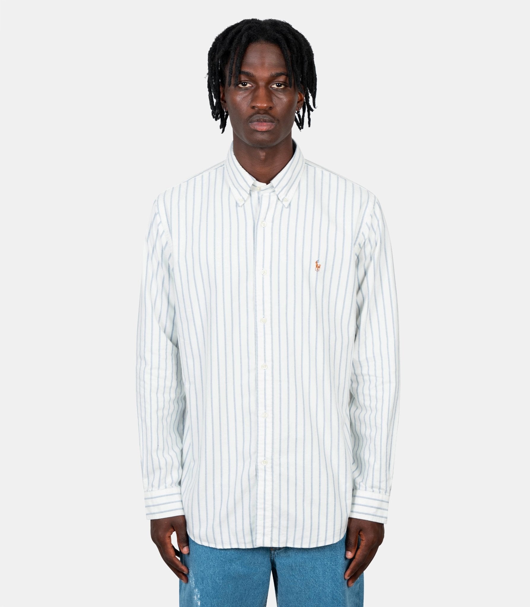 Chemise oxford stretch à rayures - 710928918006 - L - Polo ralph lauren