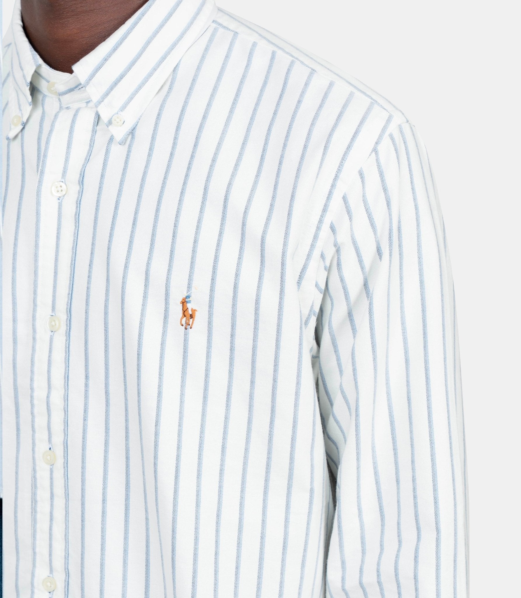 Chemise oxford stretch à rayures - 710928918006 - L - Polo ralph lauren