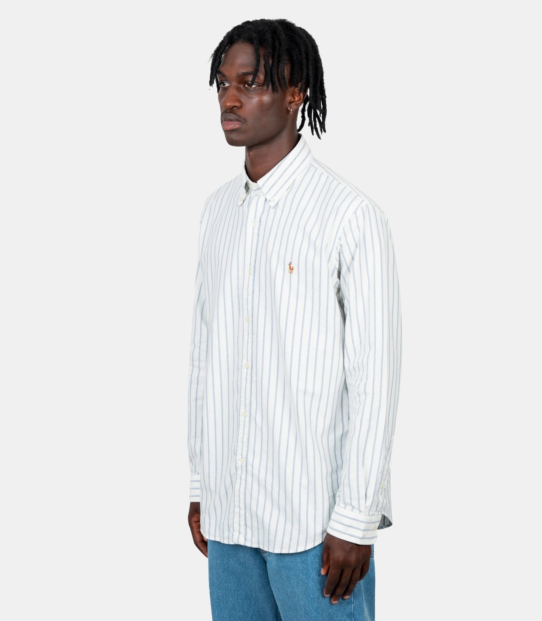 Chemise oxford stretch à rayures - 710928918006 - L - Polo ralph lauren