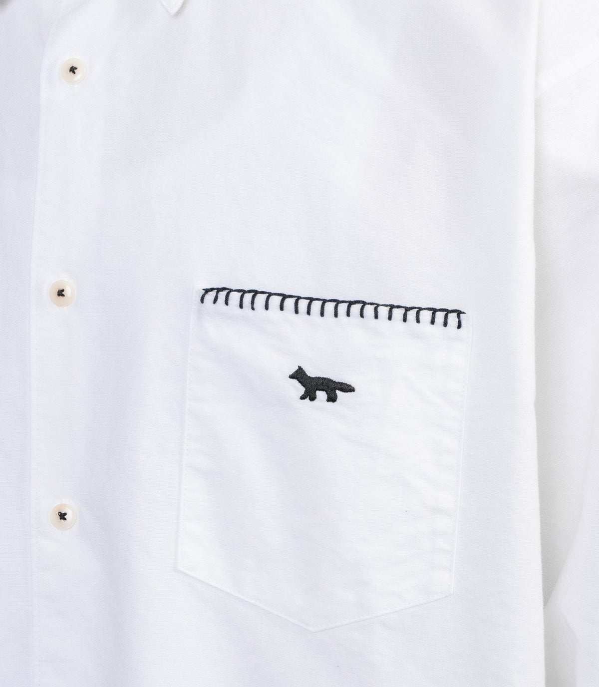 Chemise oxford x kuro-990015-P100-S-Maison kitsuné