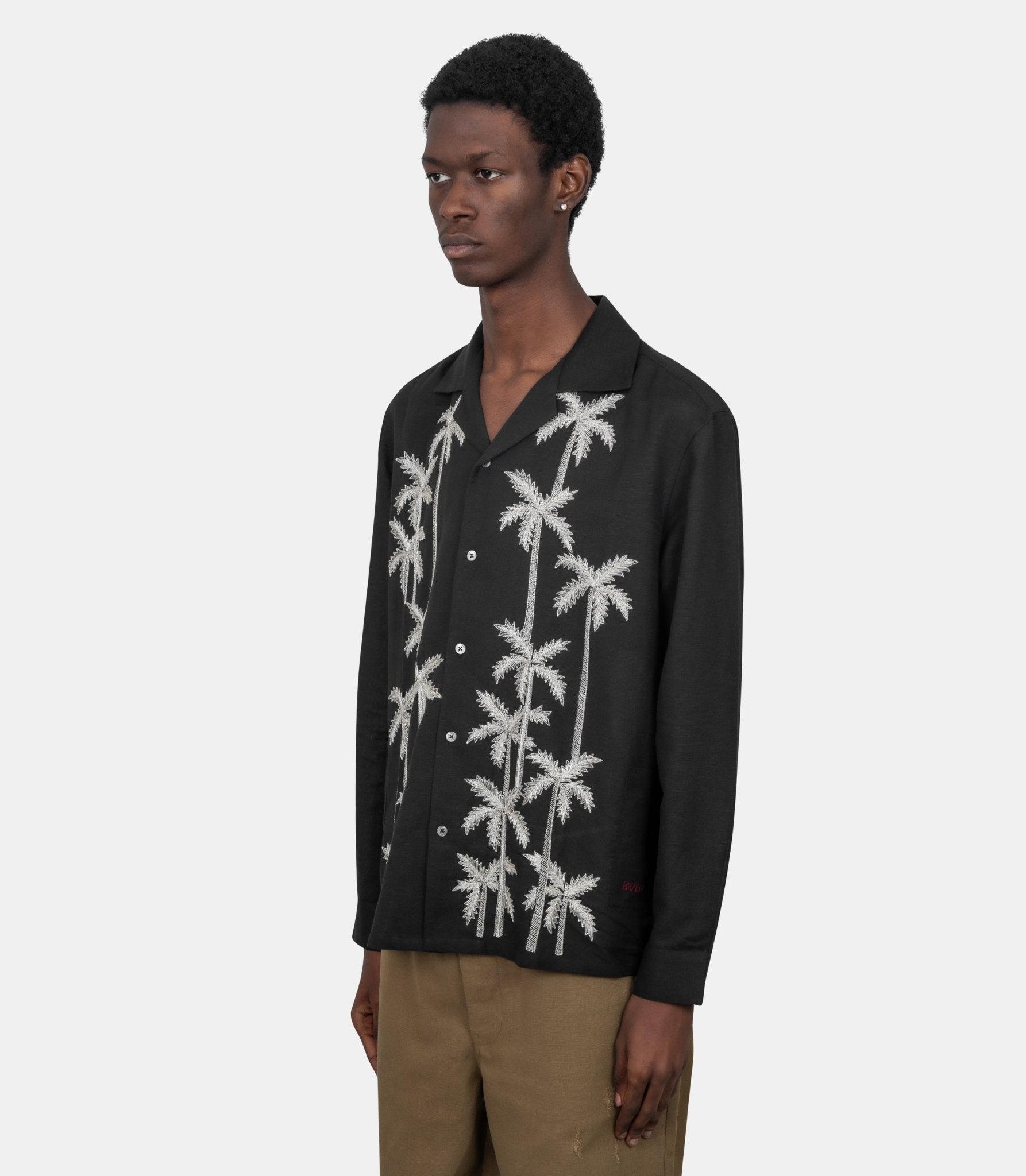 Chemise palm groove - BZFW25SR09862 - 0015 - S - Baziszt