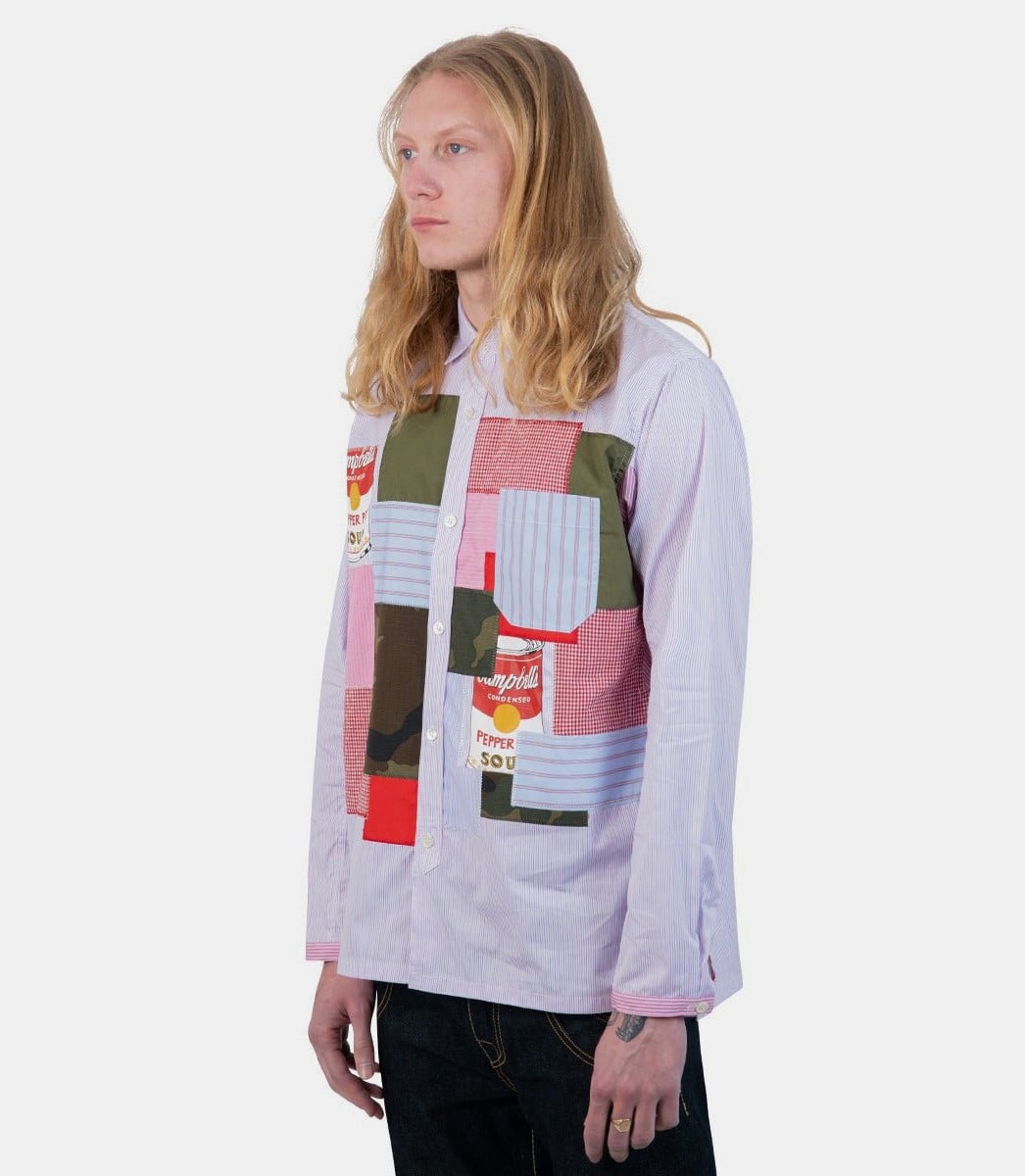 Chemise patchwork andy warholWK - B007 - 051 - 1 - SS23 - 3Junya watanabe