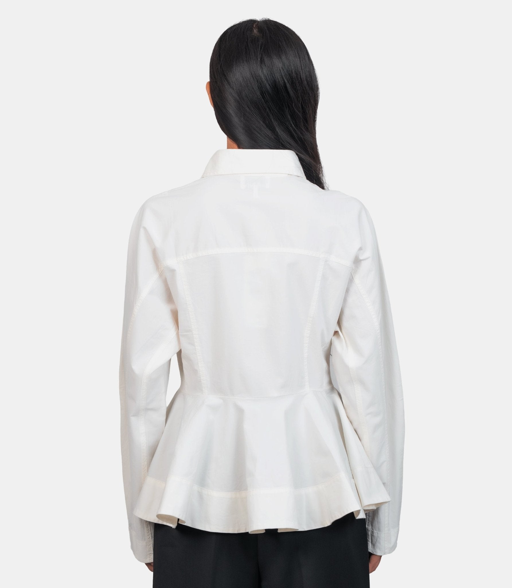 Chemise peplum - W1002 - 135 - 36 - Ganni