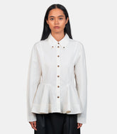 Chemise peplum - W1002 - 135 - 36 - Ganni