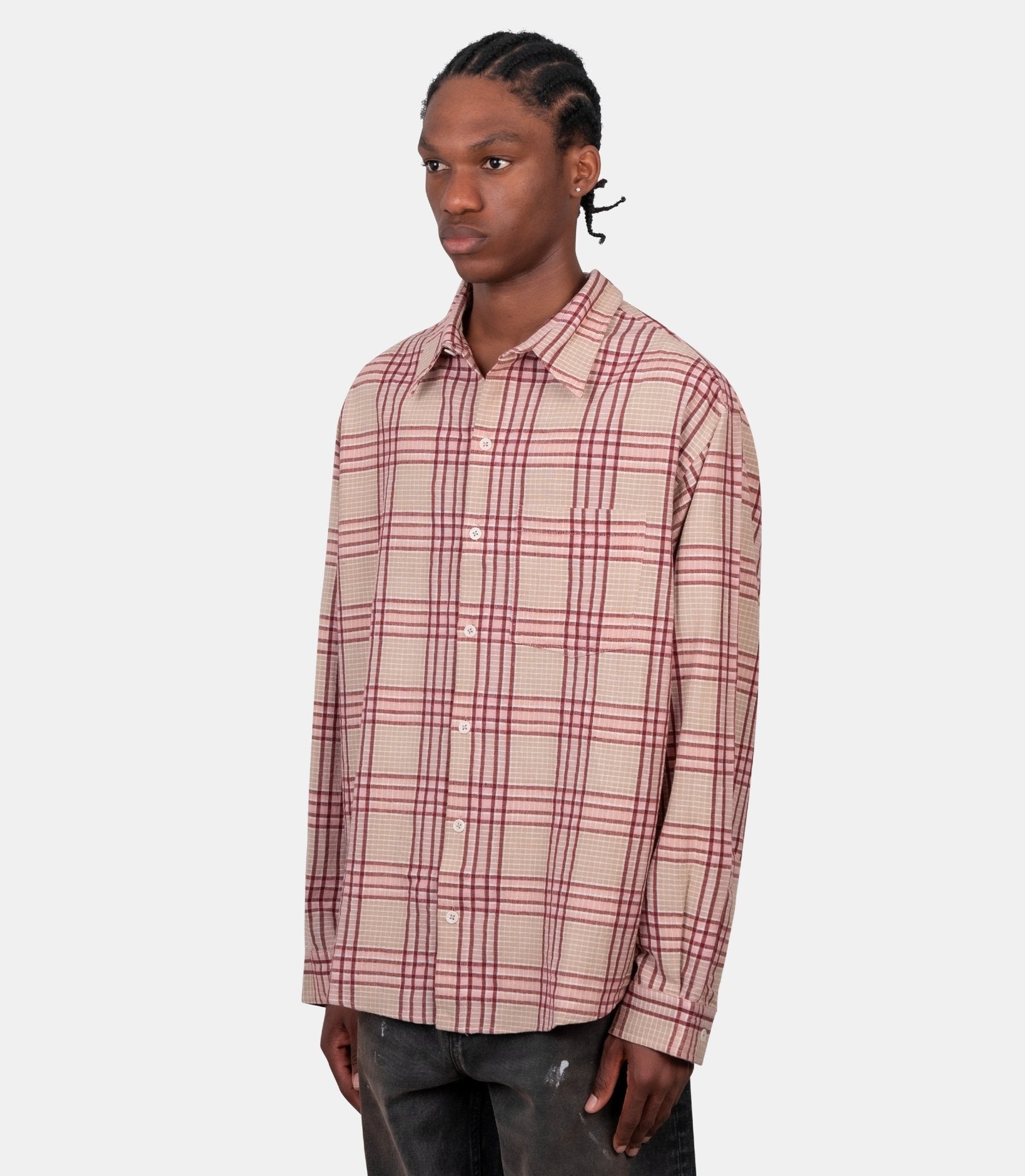 Chemise plane - SSS26SHPLSCOTFCH-S - Story mfg.