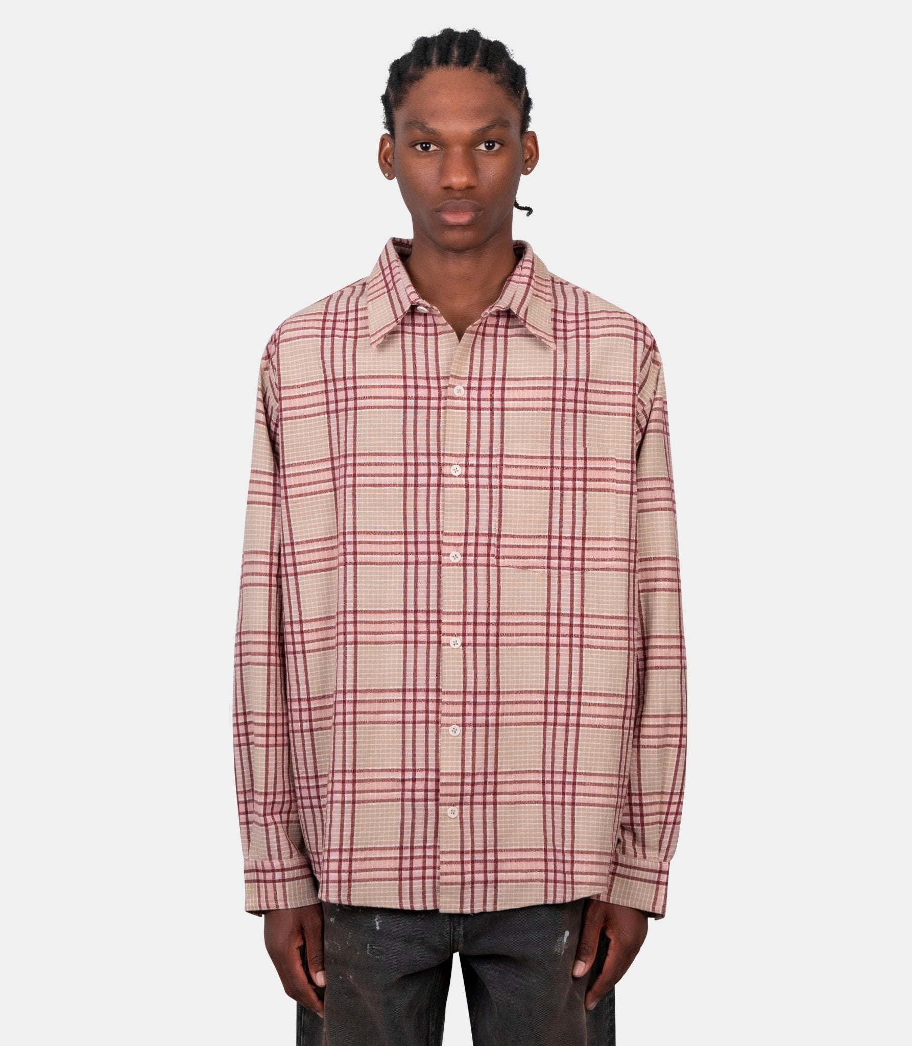 Chemise plane - SSS26SHPLSCOTFCH-S - Story mfg.