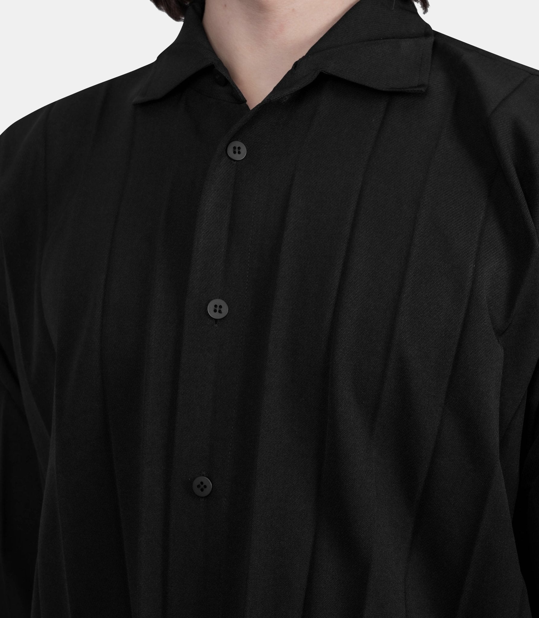 Chemise plissée "edge ensemble" - HP66FJ176-15-2 - Homme plissé issey miyake