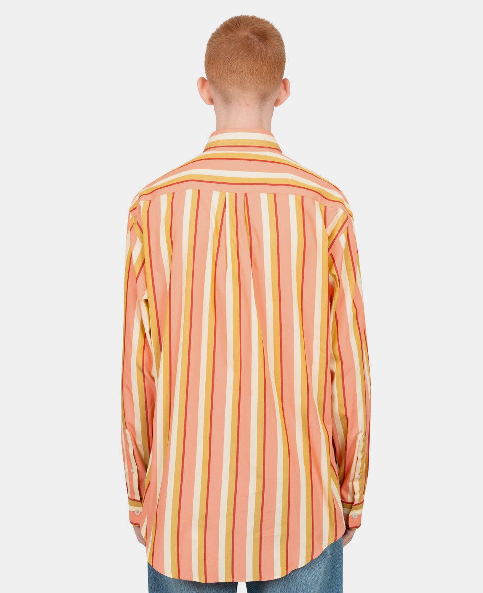 Chemise rayée - G - SH208 - CO117 - CR - M - Drôle de monsieur