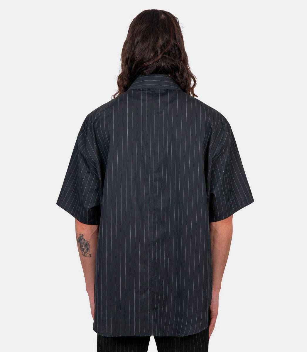 Chemise rayure popeline124CCH023C00097 - B044 - SS24 - MCourrèges