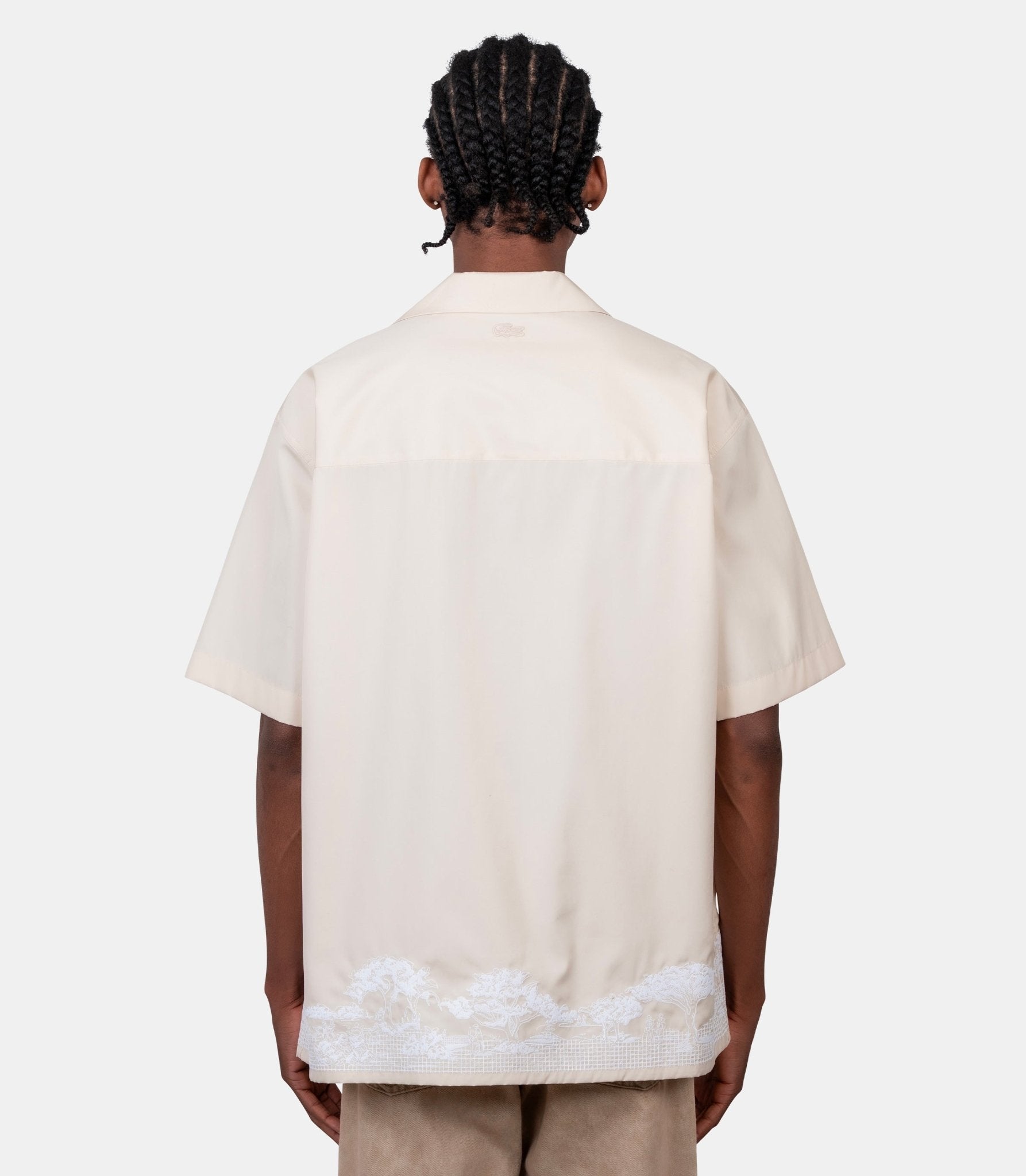 Chemise relaxed fit broderies - CH2461-OP-NAW-M - Lacoste