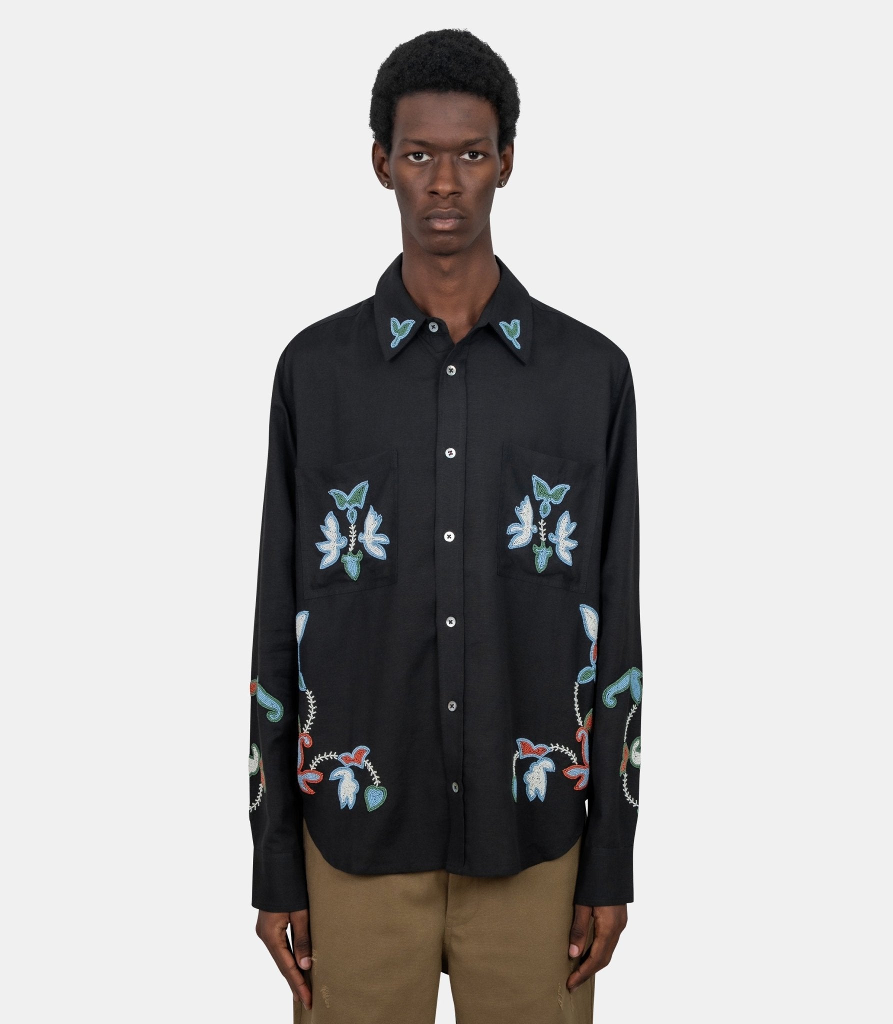 Chemise rouat - BZFW25SR33012 - 0015 - S - Baziszt