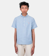 Chemise round collar po - DT-B0284-SOX-BLUE-38 - Danton