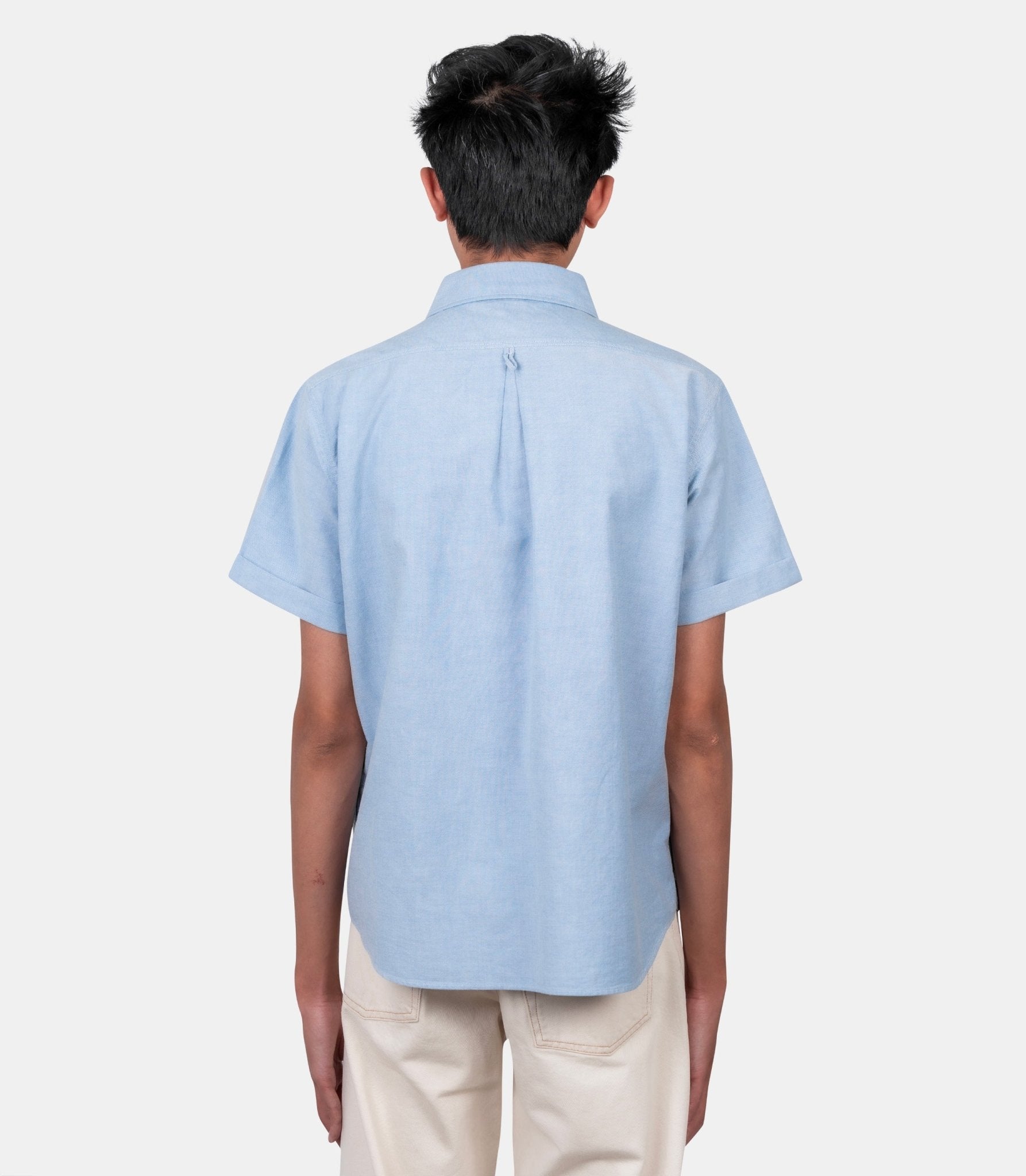 Chemise round collar po - DT-B0284-SOX-BLUE-38 - Danton