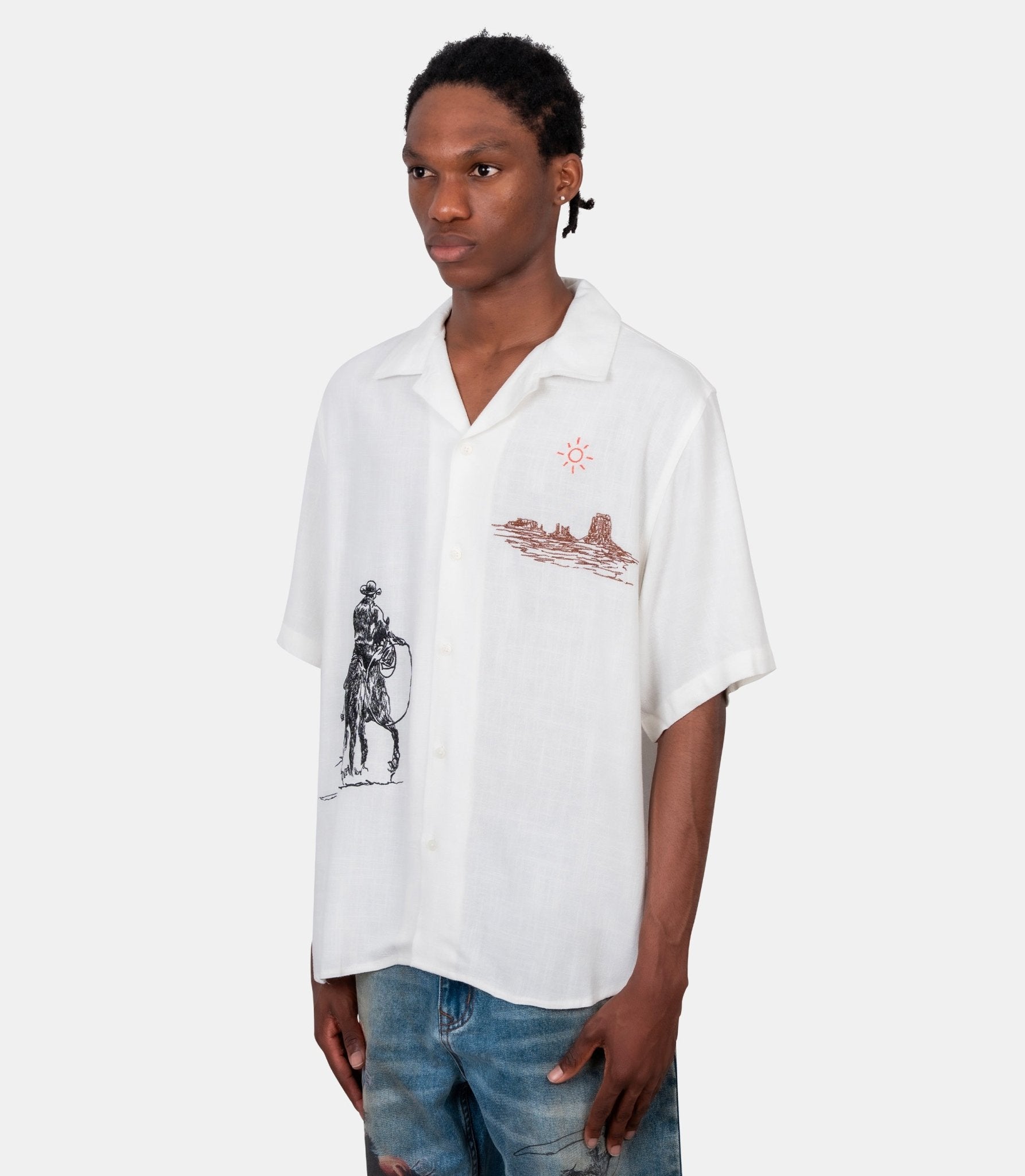 Chemise tomorrow has already spoken camp - 01D-06-012-BONE-S - One of these days