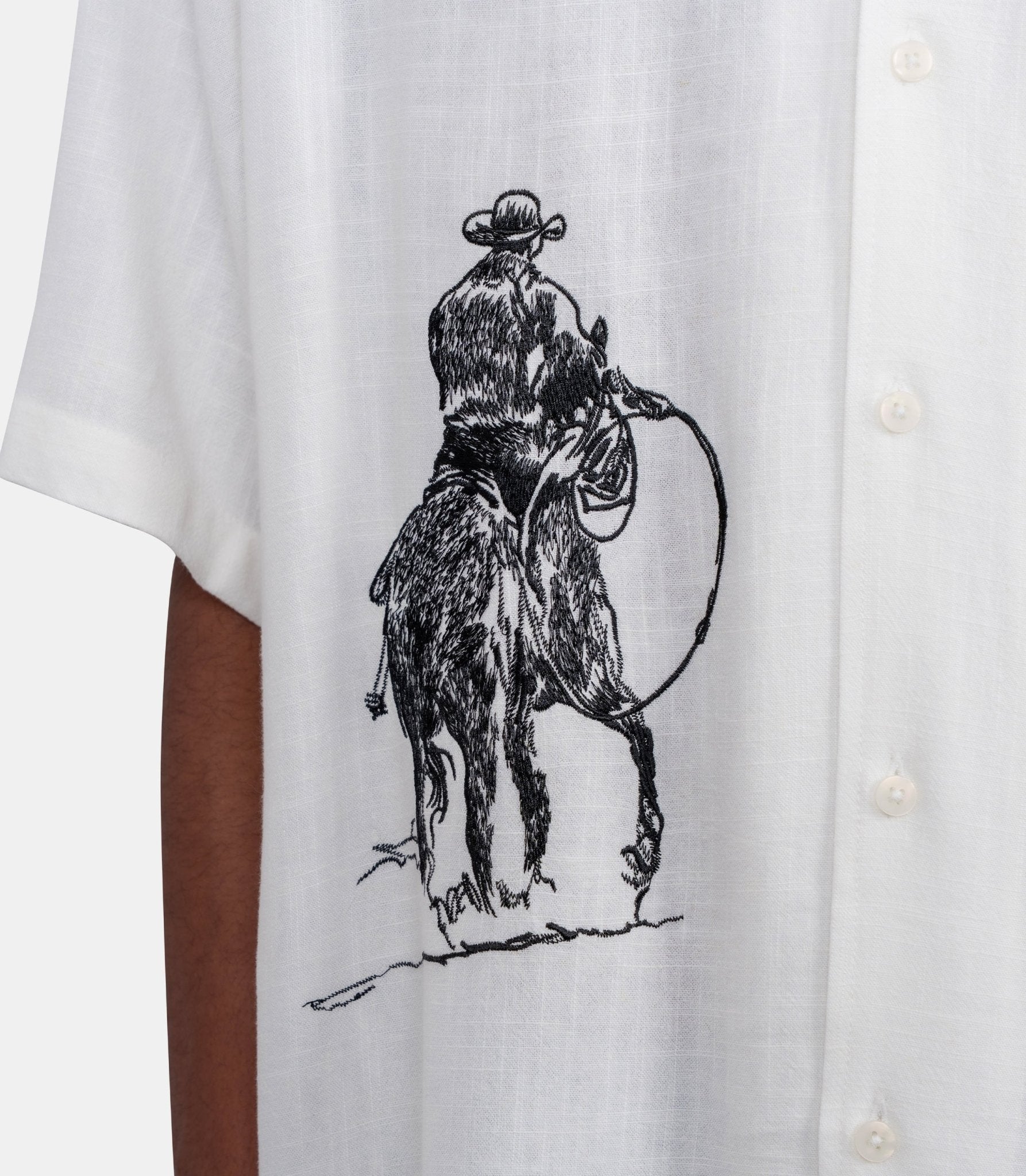 Chemise tomorrow has already spoken camp - 01D-06-012-BONE-S - One of these days