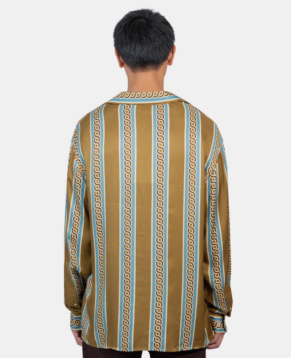 Chemise tressée ml - sh185 - vi013 - ms - fw24 - s - Drôle de monsieur