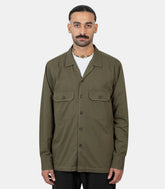 Chemise utilitaire l/s31552 - OLIVE - FW24 - SUniversal works.