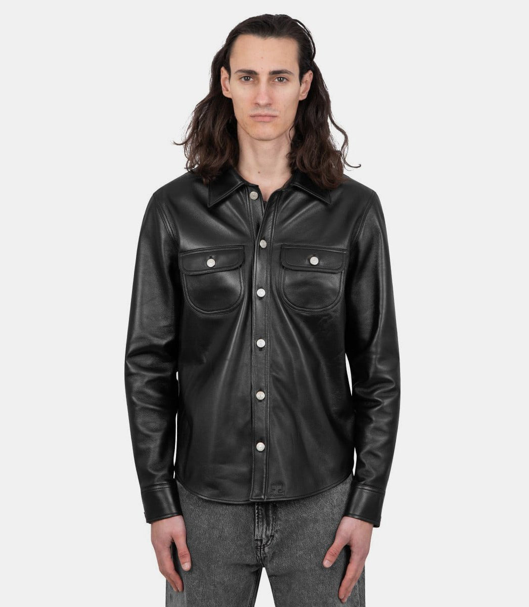 Chemise western en cuir124LCH055CV0005 - 9999 - SS24 - MCourrèges