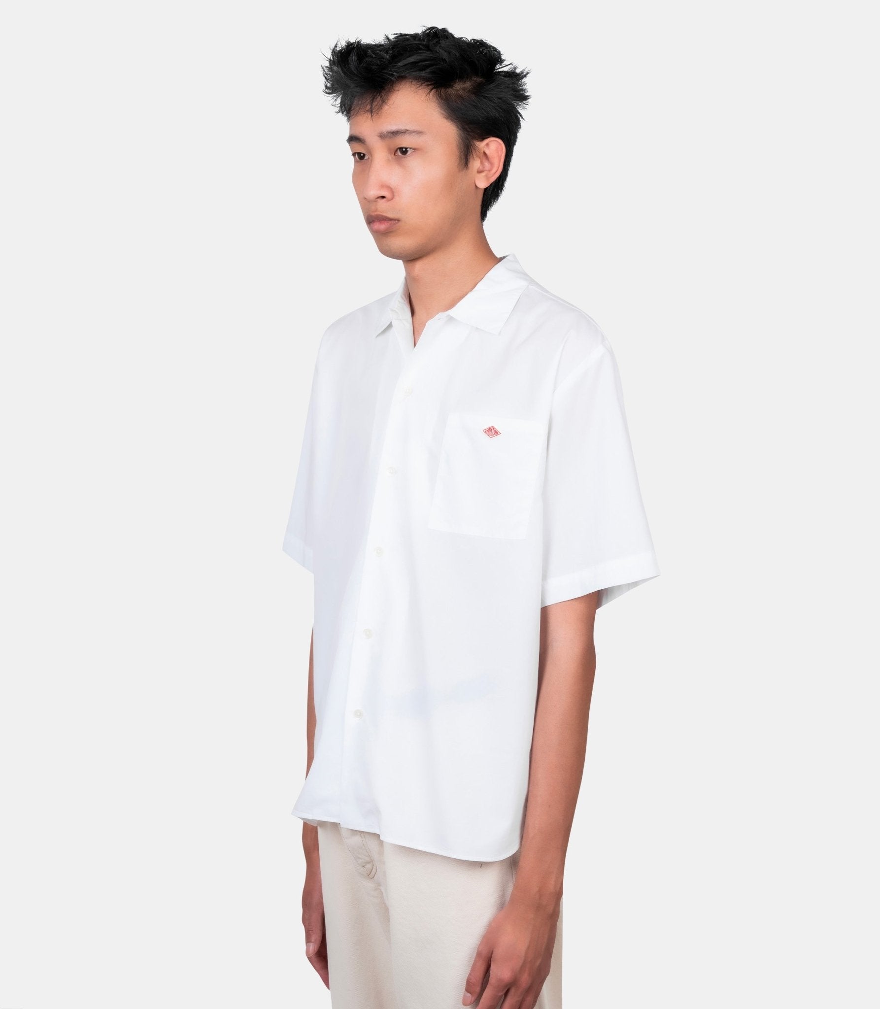 Chemise work - DT-B0049-CPL-WHITE-38 - Danton