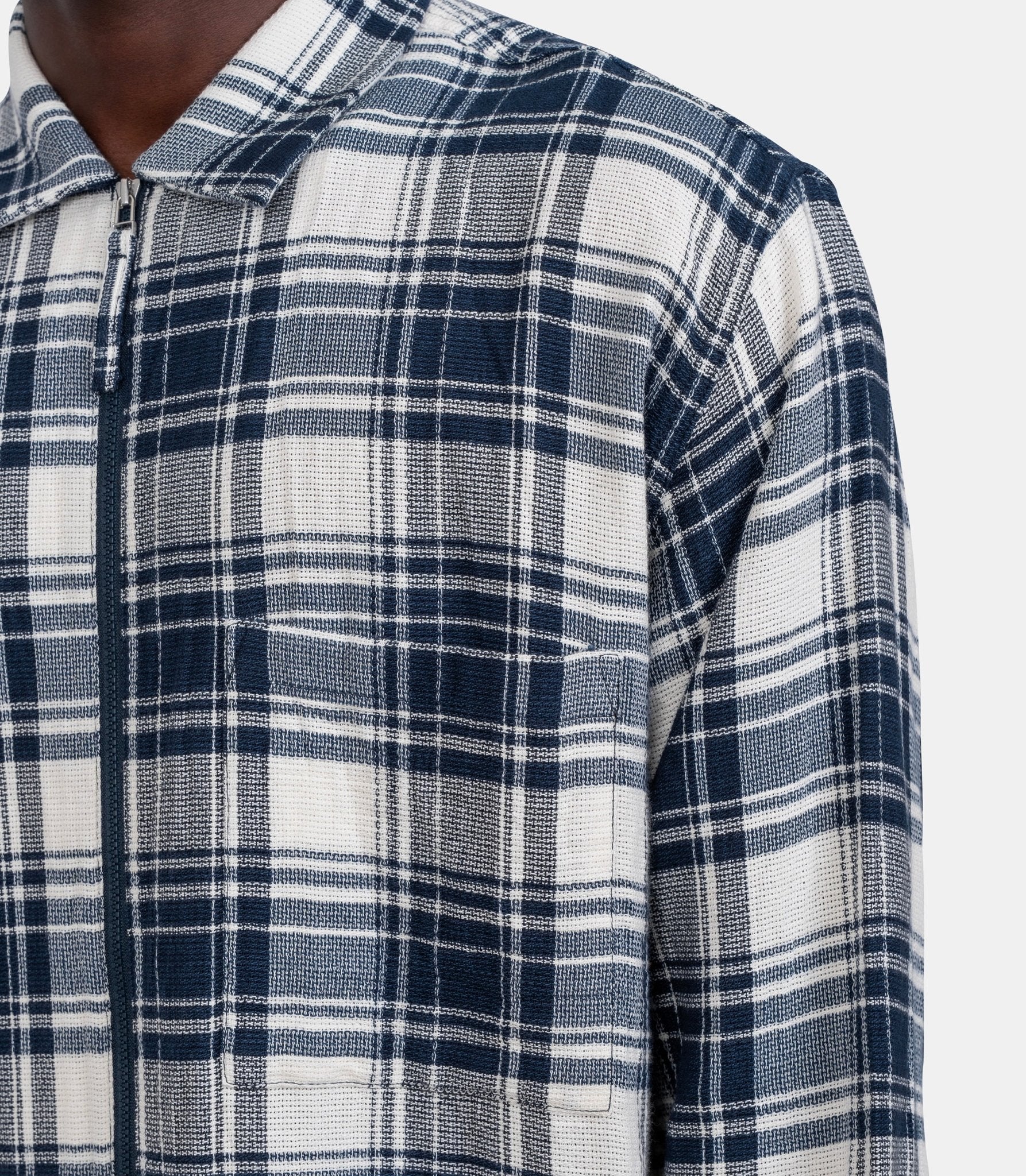 Chemise zippé - 34184 -S - Universal works.