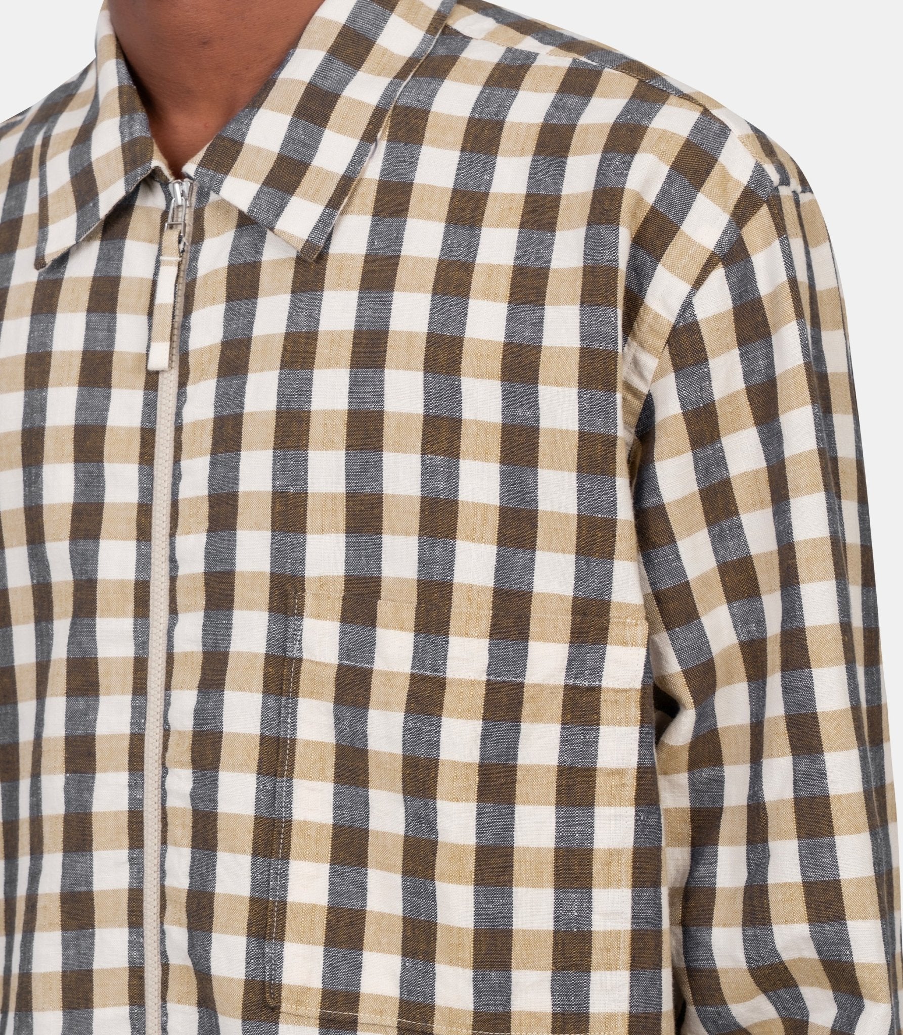 Chemise zippé - 34667-S - Universal works.