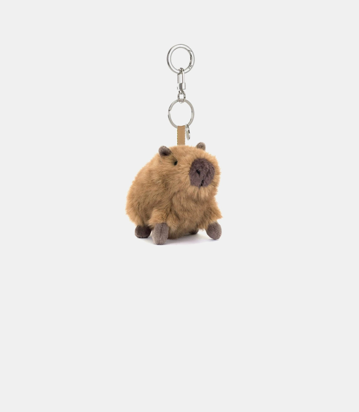 Clyde capybara key chain bag charm-CLY4CBCH-OS-Jellycat