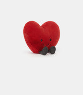 Coeur amusant rouge grandA3RH - OSJellycat