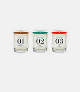 Coffret trio mini - bougies - BPCOF3BOUG70G - Bon parfumeur