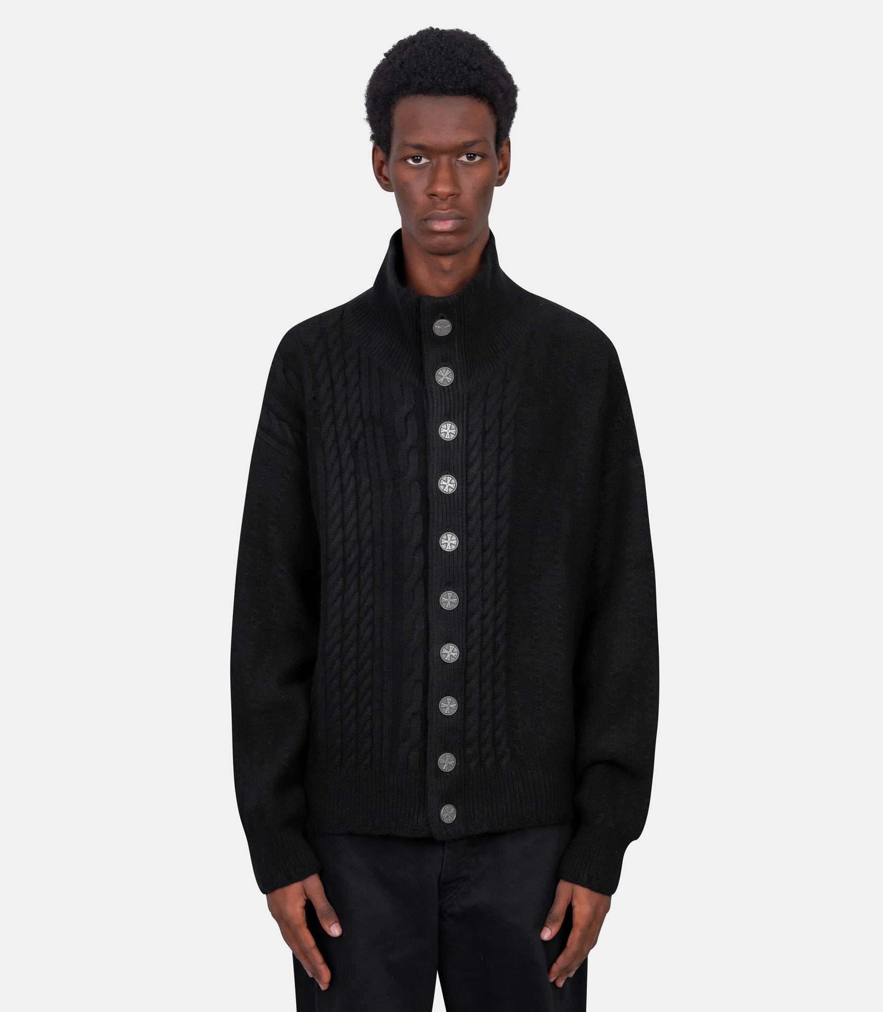 Col cheminé boutonné - 080-262-S - Enfants riches déprimés