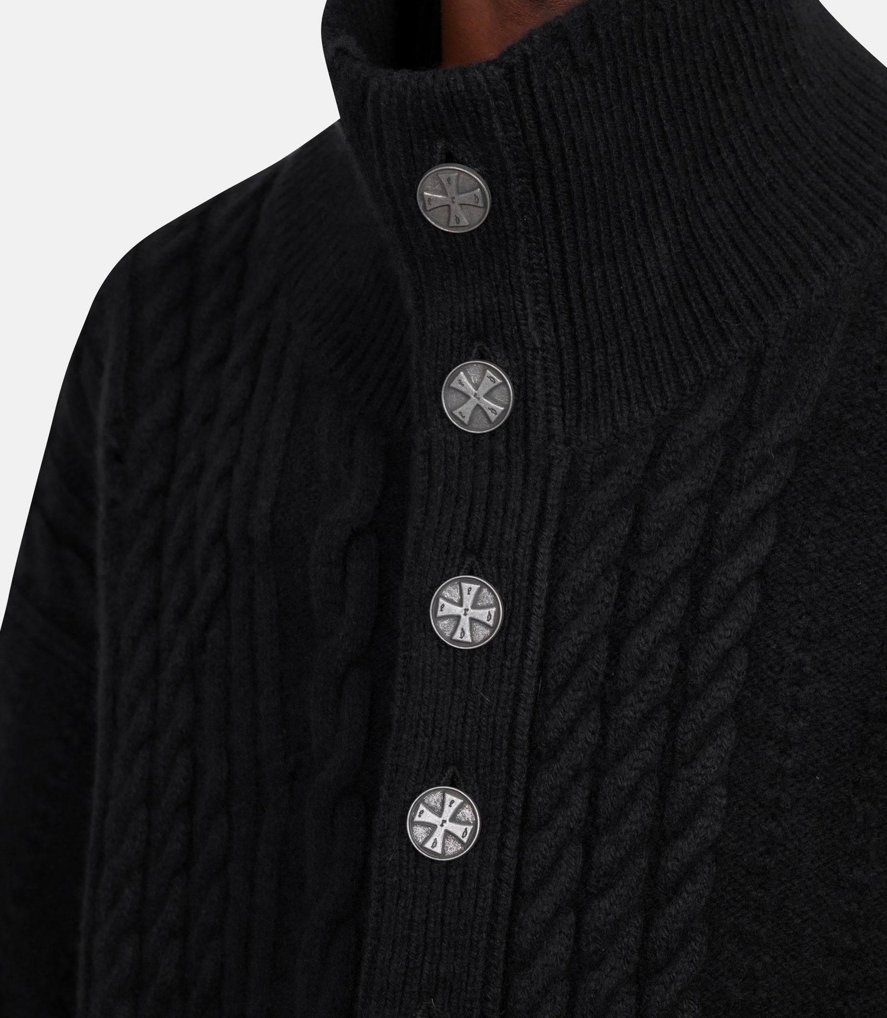 Col cheminé boutonné - 080-262-S - Enfants riches déprimés