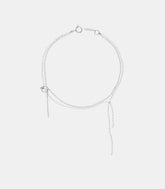 Collier alba - ALBANECKLACE-PALLADIUM-OS - Justine clenquet