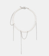 Collier diana - DIANANECKLACE-PALLADIUM-OS - Justine clenquet