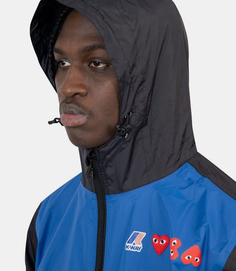 Coupe - vent triple coeur x k - wayAZ - J505 - 051 - 2 - XSComme des garçons play