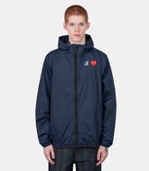 Coupe vent x k - way emblème rouge - AZ-J501-051-S - Comme des garçons play