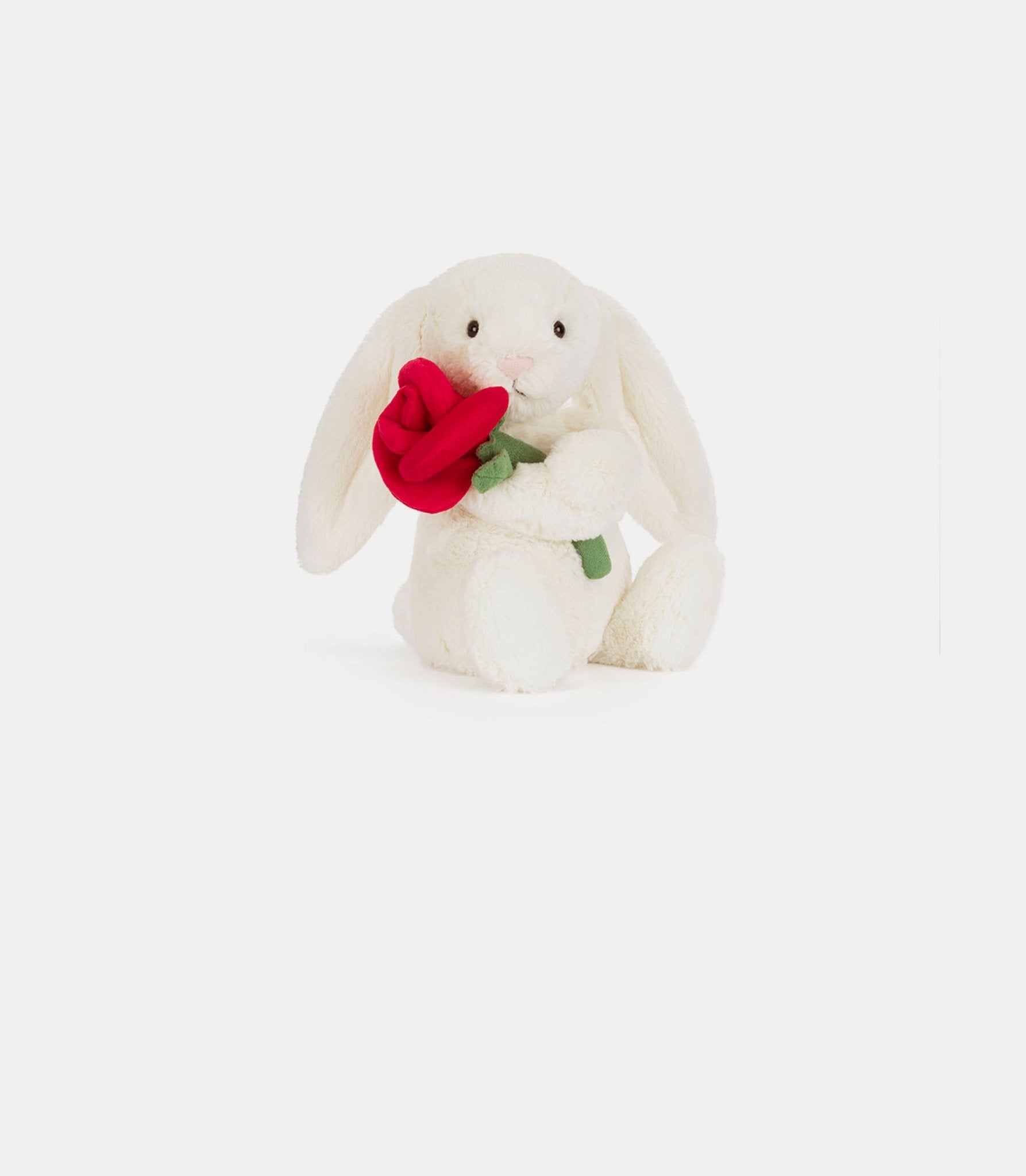Cream bunny with rose - BB6ROSE-OS - Jellycat