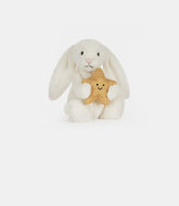 Cream bunny with star -  - Jellycat