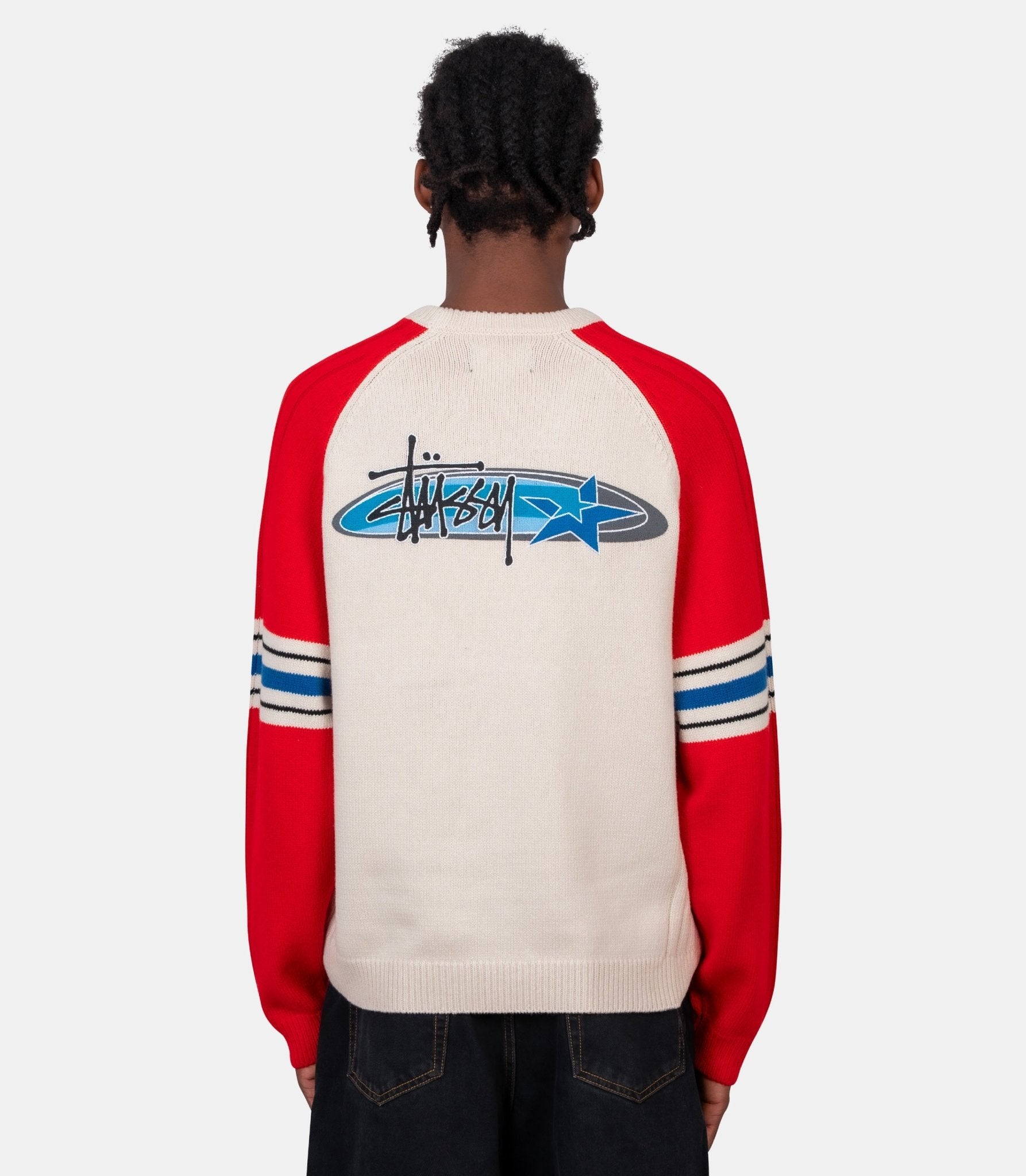Crew stripe raglan - 117290-0601-S - Stüssy
