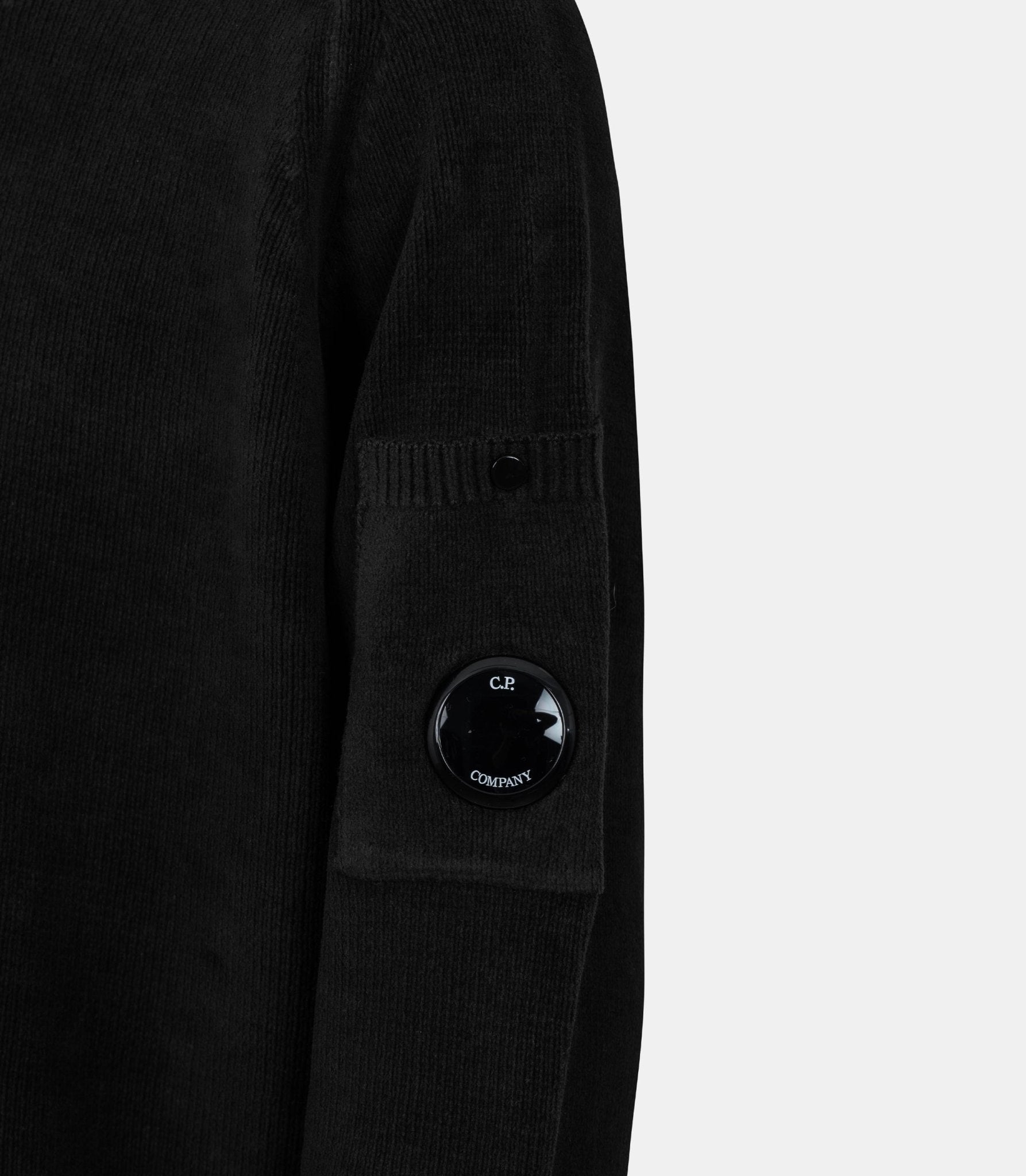 Crewneck chenille - 20CMKN117A-005687G-999-S - C.p. company