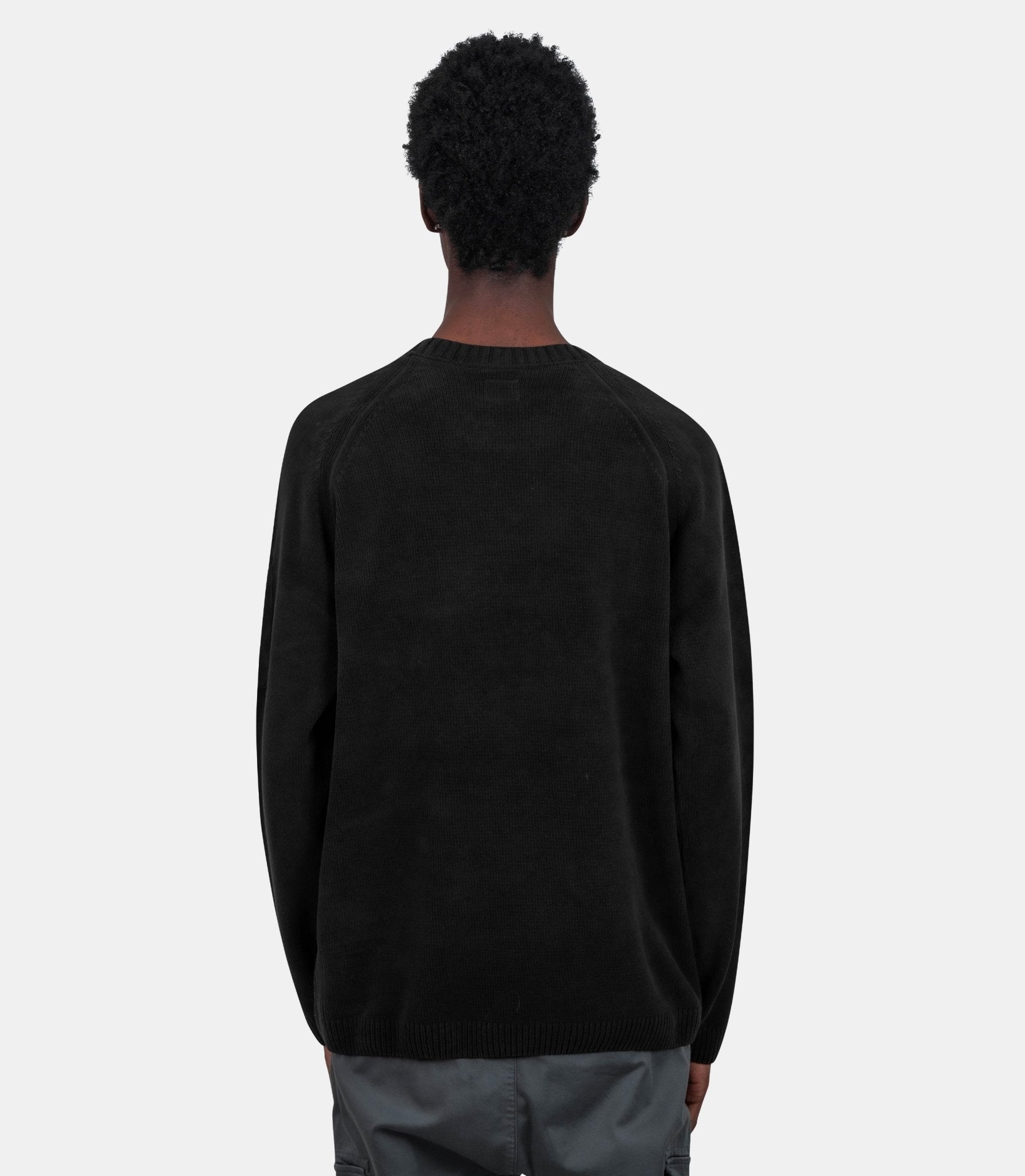 Crewneck chenille - 20CMKN117A-005687G-999-S - C.p. company