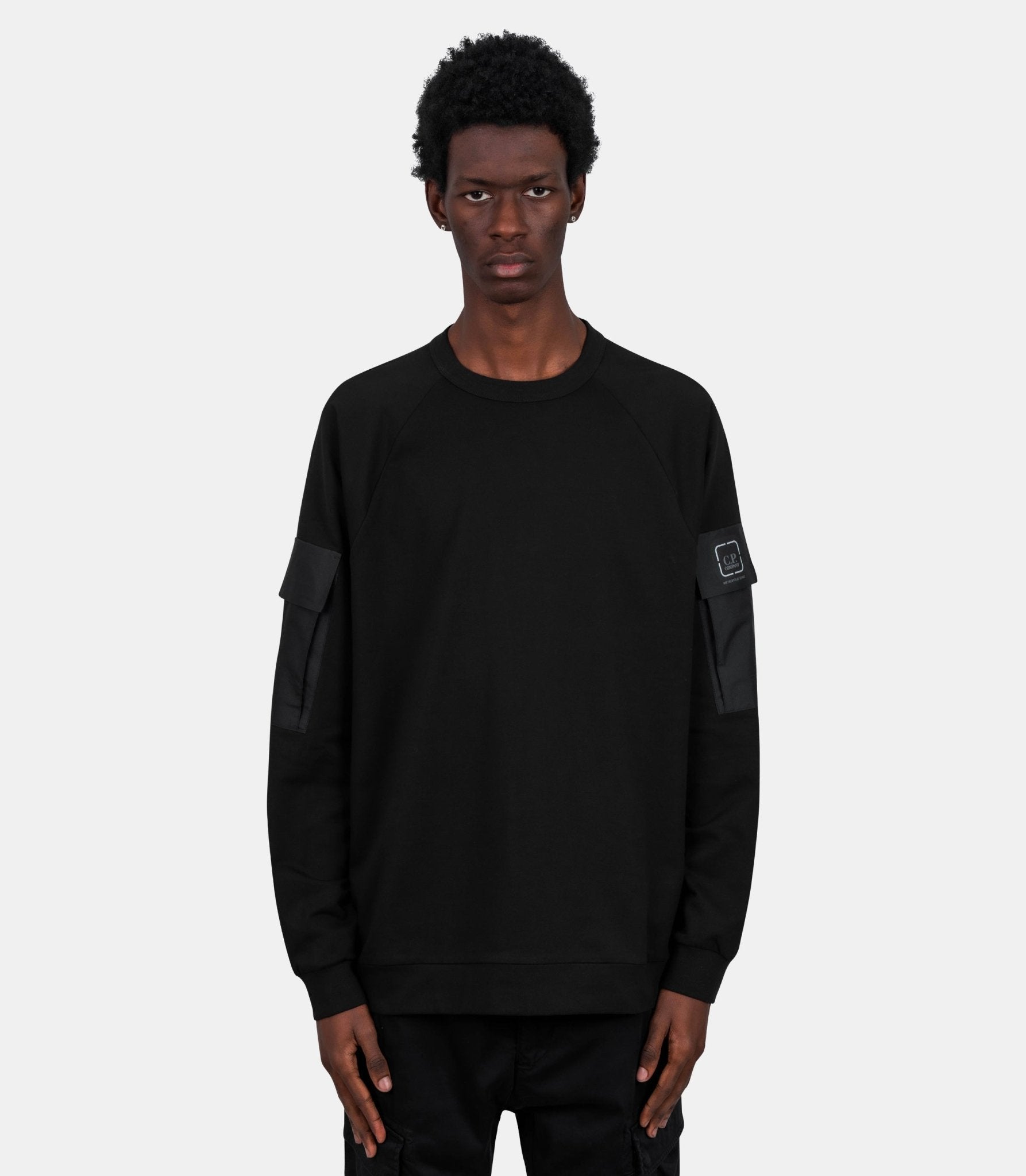 Crewneck - 20CLSS013A-006452M-999-XS - C.p. company metropolis series