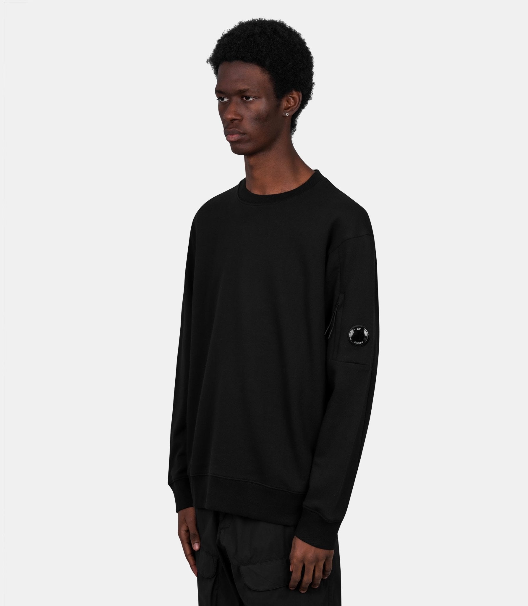 Crewneck diagonal - RCCMSS713A-005086W-999-S - C.p. company