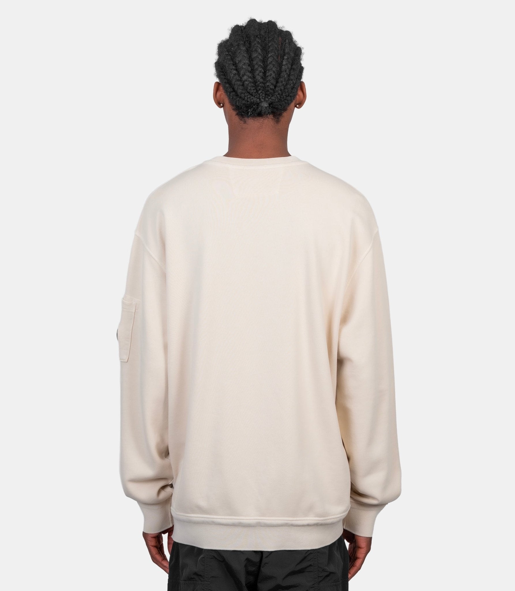 Crewneck diagonal lens - 20CMSS036A-110044R-114-S - C.p. company