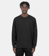 Crewneck en polaire à relief diagonal18CMSS023A - 005086W - 999 - SC.p. company