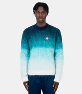 Crewneck mohair gradientMF24 - KW - 800 - 01 - MIDNIGHTGRADIENT - FW24 - MCasablanca